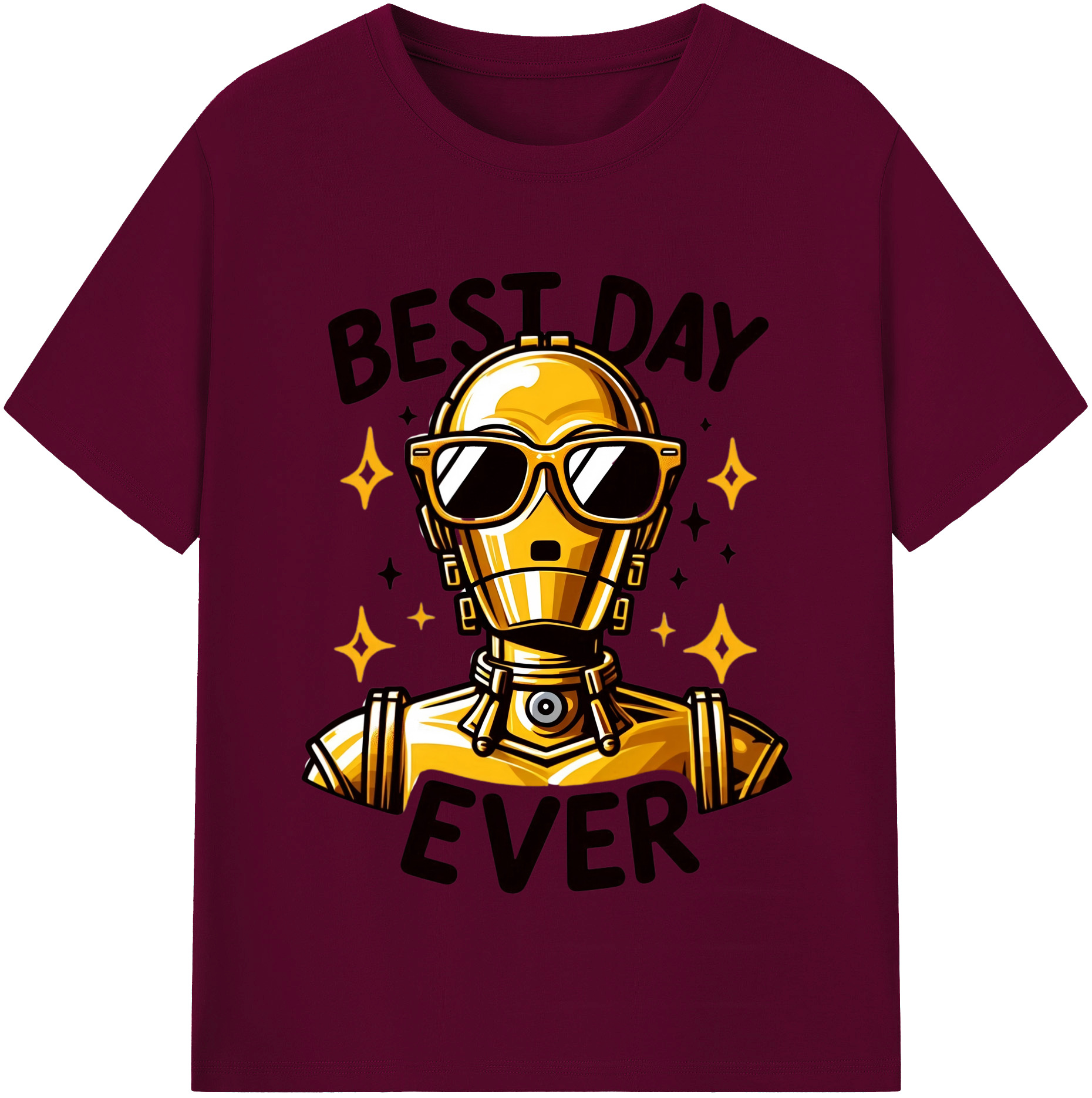 （画像用） スター・ウォーズ Star Wars レディースカジュアルプリントTシャツ（綿100％）
